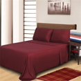 thumbnail image 1 of Superior MO300KGSH SLBG 300 King Sheet Set, Modal Solid - Burgundy, 1 of 1