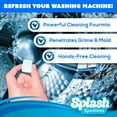 thumbnail image 2 of Splash Spotless Washing Machine Cleaner for HE Front Load & Top Load Washers, 6 Count (Pack of 1), 2 of 6