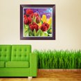 thumbnail image 4 of Cuadros Decorativos Tulipán 5D diamante bordado DIY arte pintura cruz puntada mosaico decoración Ehuebsd embutido en tela, 4 of 8