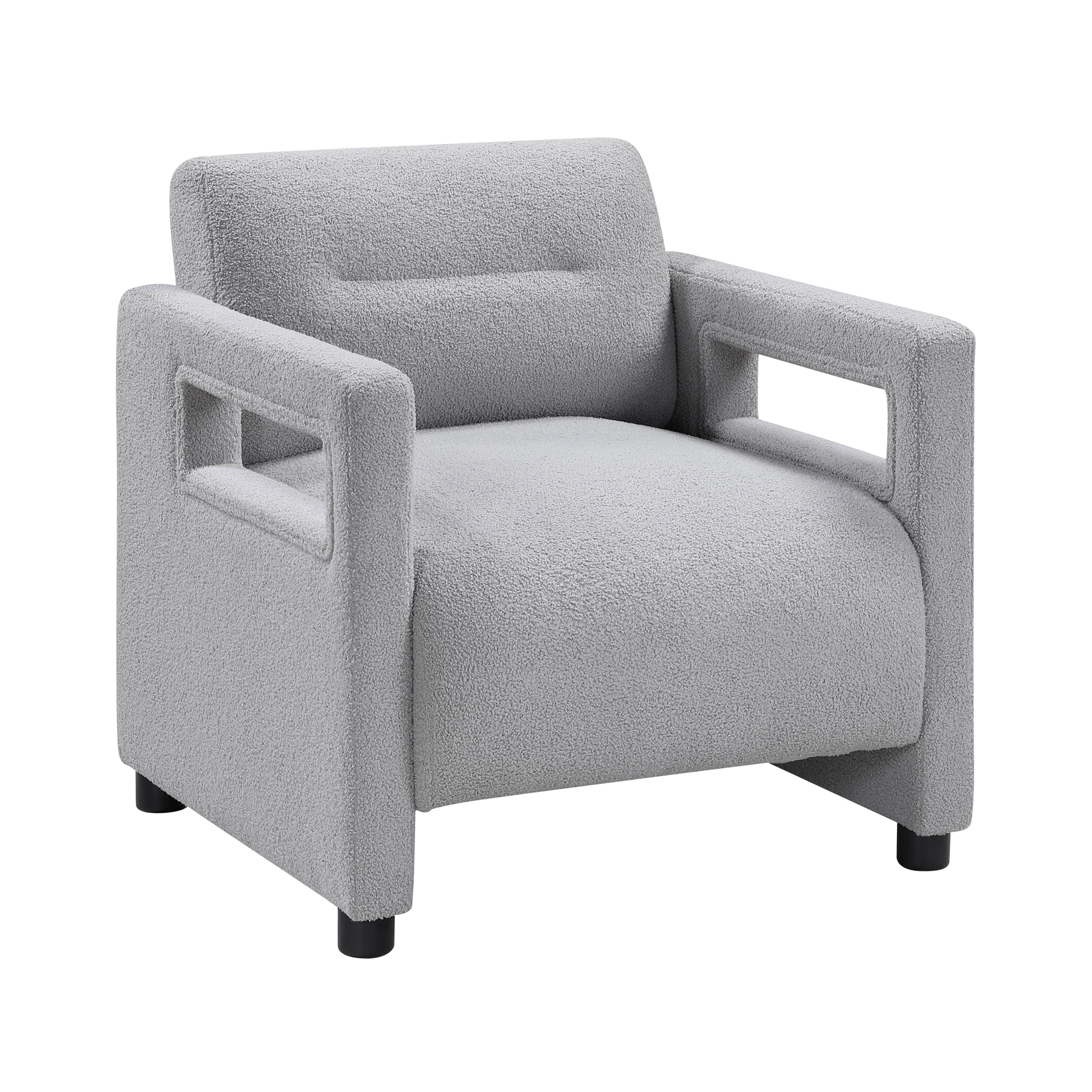 OakvillePark Palisora Boucle Accent Chair, Gray