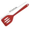 thumbnail image 2 of ACDANC 2026 New Silicone Spatula Slotted Tuner Spatula Non Stick Turners Kitchen Rubber Spatulas Cooking Utensils Non Scratch Cookware for Fish Eggs Omelette Pancakes Wok and More, 2 of 6