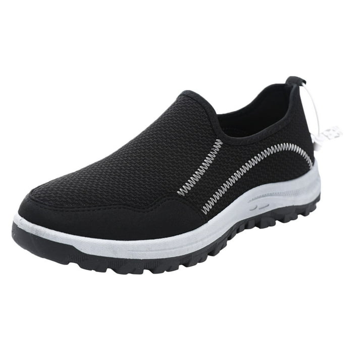 HSMQHJWE Slip Ons For Men Mens Shoes 13 Wide Casual Men Low Top Walking ...
