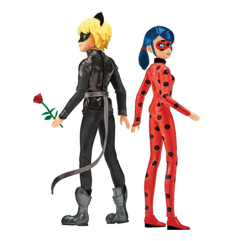 Miraculous Ladybug Movie Ladybug & Cat Noir 2 Pack 