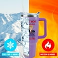 thumbnail image 3 of 40 oz Trump Mom Tumbler with Handle and Straw, Birthday Gifts for Mom, Gifts for Mom from Daughter Son, New Mother Gifts for Christmas, Mama Gifts for Women, 3 of 5