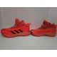 thumbnail image 5 of Men's Adi-das Cross Em Up 5 1/2 Mid Top Basketball Shoes Solar Red HQ8494 #S8, 5 of 6