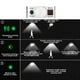 thumbnail image 4 of Moyic Luz de pared solar automática para el hogar, lámparas de calle montadas en la pared, jardín exterior, patio, Control remoto, lámpara con Iluminación y accesorios 109LED Moyic HA073792-04, 4 of 6