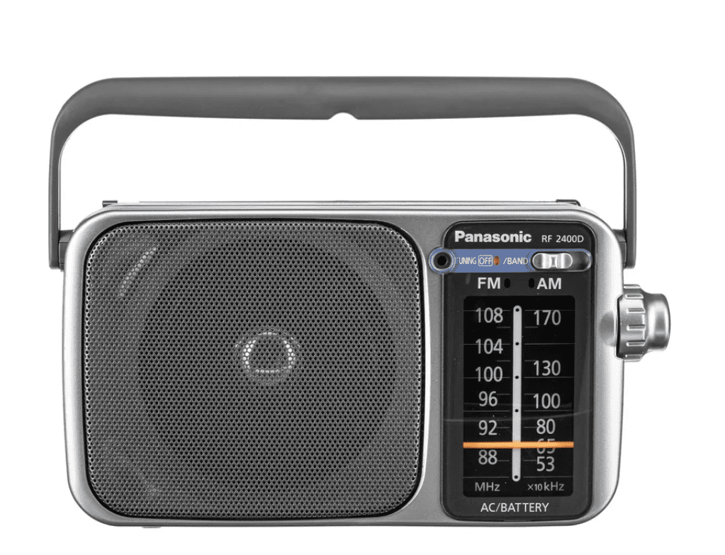 Panasonic RF-2400 AM/FM AC/DC Portable Radio