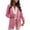 Hot Pink, variant on Quinlirra Women Blazers Fashion Dressy Womens Ladies Solid Turn Down Collar Jacket Long Sleeve Coat Outerwear Blazer
