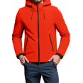 thumbnail image 2 of Windbreaker Jackets for Men 2025 Long Sleeve Lightweight Windproof Zip Up Hooded Jacket with Pockets Outerwear Coat, 2 of 6