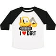 thumbnail image 3 of Inktastic Construction Truck I Love Dirt Boys or Girls Toddler T-Shirt, 3 of 5