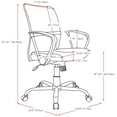 thumbnail image 5 of CorLiving Harper Ergonomic Mesh Back Adjustable Height Office Chair - Comfy Rolling Desk Chair, Home Office Mesh Computer Chair with Wheels, Comfortable Back Support for Workstation and Desk, 5 of 5