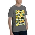 thumbnail image 2 of Bingfone Orange And Lemon Men'S Loose Fit Short-Sleeve Pocket T-Shirt, 2 of 7