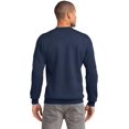 thumbnail image 3 of Port & Company ®  Tall Essential Fleece Crewneck Sweatshirt. Pc90t 3Xlt Navy, 3 of 4