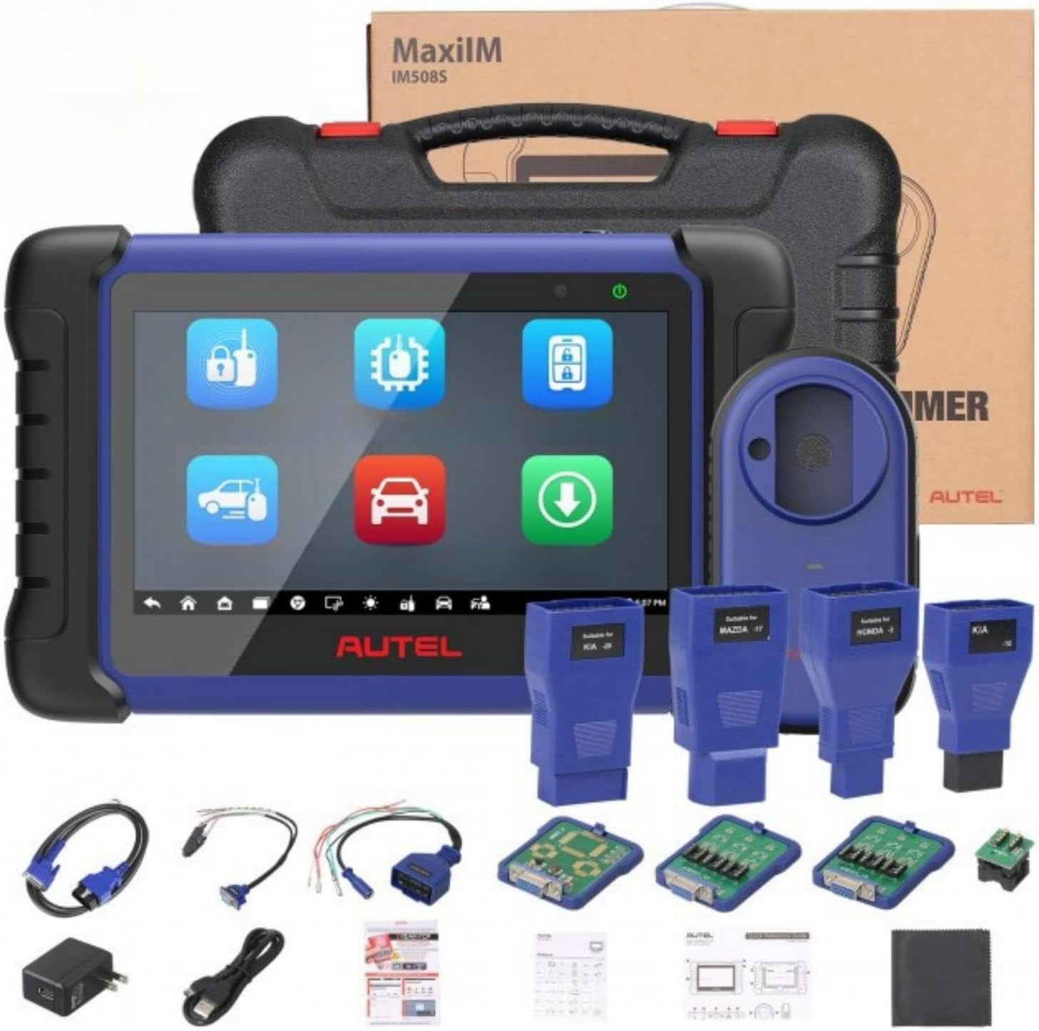 Autel IM508S Scanner with XP200, IMMO Key Programming Tool, All System Diagnostic Scanner, Bidirectional Scan, 3000+ Tests, 40+ Services, OE Diagnostics, Update of KM100/IM508