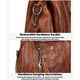 thumbnail image 5 of Mochila Grande Bolso Suave Cuero Damas, Bolso de Mensajero Capacidad Amplia, Estilo Elegante, Impermeable, Resistente, para Viaje, Fácil de Transportar, Tela de Algodón, for Office, 5 of 9