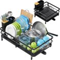 thumbnail image 1 of KK KINGRACK Dish Drying Rack, Removable Utensil Holder for Kitchen, Black, 1 of 9