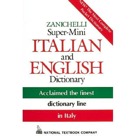Zanichelli Super-Mini Italian and English