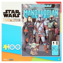 Buffalo Games 100-Piece Star Wars Mandalorian Interlocking Jigsaw Puzzle