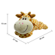 thumbnail image 3 of Sonaja de Peluche Jirafa Importadora La Merced Sonaja de Animalito Acostado de Peluche Amarillo 15 cm Alto 27 cm Ancho 38 cm Largo, 3 of 3