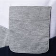 thumbnail image 5 of outfmvch polo shirts for men summer three-color stitching short-sleeved lapel t-shirt womens tops white, 5 of 9