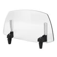 thumbnail image 3 of Motorcycle Adjustable Windscreen Universal Fit Wind Deflector for MT07 MT09 MT10 R1 R3 FZ6 TMAX530 TMAX 500 Transparent, 3 of 9