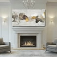 thumbnail image 6 of Minimalist Home Decor Beige and Grey Pictures Wall Art Modern Geometric Poster Line Art Big Painting for Living Room Home Hotel 29x58 Inch, 6 of 8