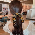 thumbnail image 3 of Bandas De Pelo Retro Para Mujer, Diademas Florales Para Niñas, Tocados De Cola De Caballo 5 Uds Inevent CE006083-00, 3 of 6