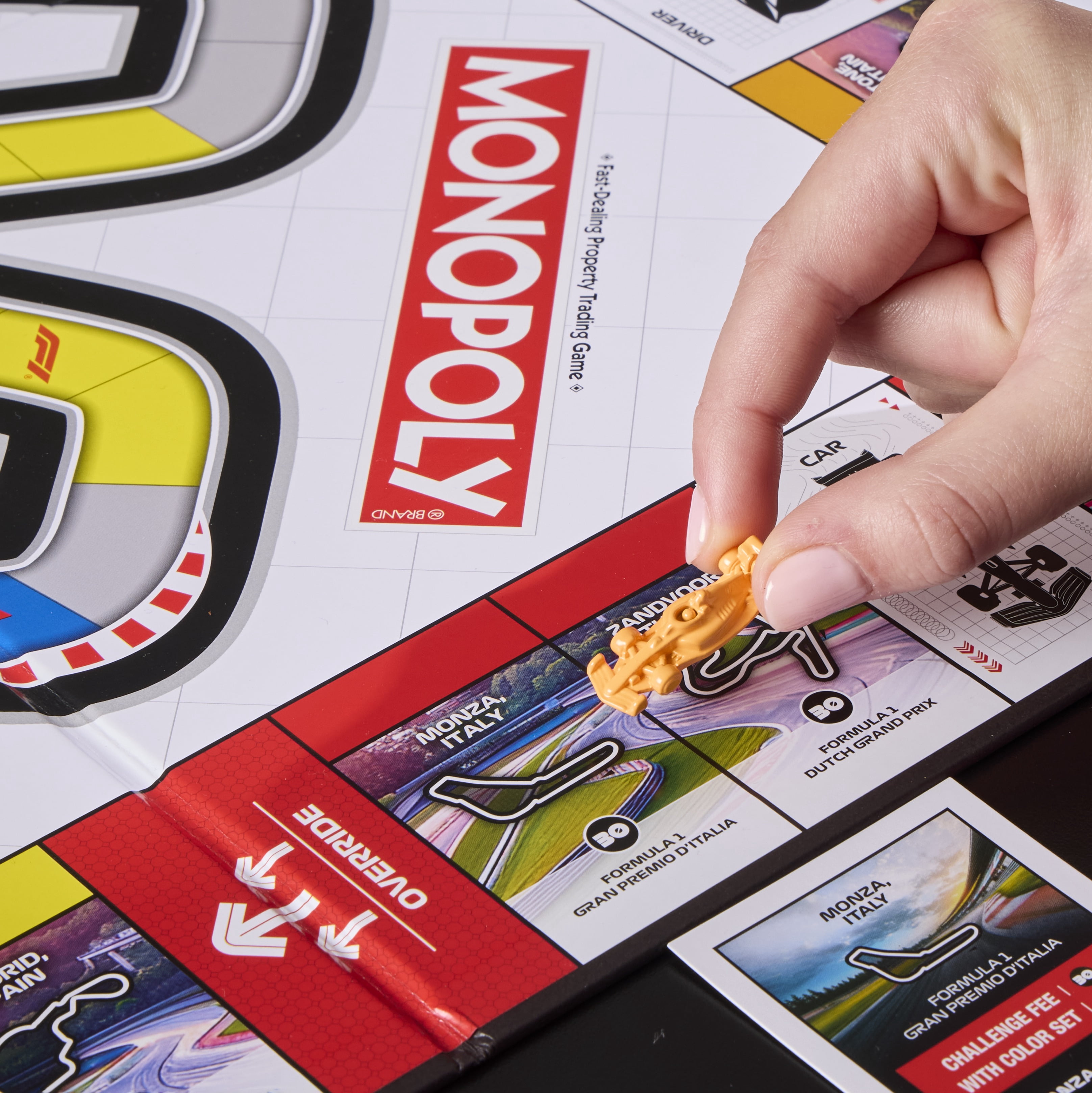 Monopoly F1 Edition Board Game, Officially Licensed FORMULA 1 Games for Kids & Adults, 8+