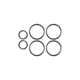 thumbnail image 2 of Real Bright Soft Car Interior Carbon Fiber Sticker Decoration6Pcs Carbon Fiber Interior Door Speaker Kit Cover For BMW 1 Series E82 E88Auto Car Protection Interior Accessories, 2 of 8