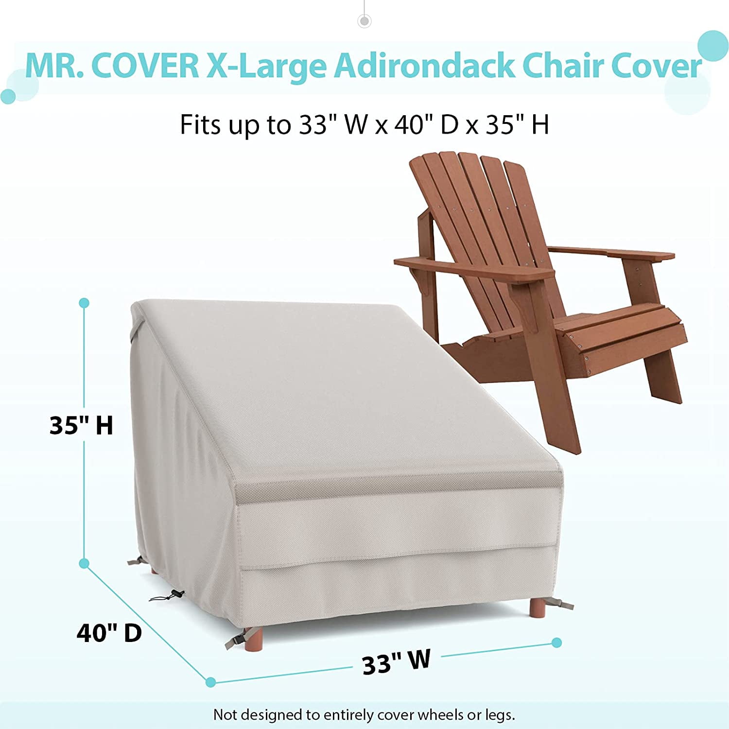 Large adirondack chair covers sale
