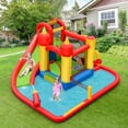 thumbnail image 3 of Patiojoy Inflatable Water Slide Jumping Bounce House with 740w Blower, 3 of 10