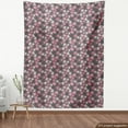 thumbnail image 4 of Ambesonne Romantic Fabric by the Yard Upholstery, Valentines Low-Poly Hearts, 2 Yards, Pink Grey Pearl, 4 of 5