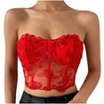 thumbnail image 1 of Pompotops Women's Small Waistcoat With Wrapped Chest Slim Fit Waist And Shoulder Vest, 1 of 8