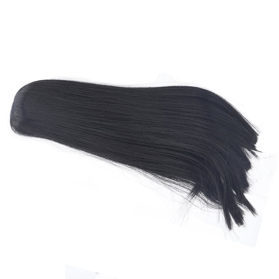 1/3 Doll, Doll Hair, Heat Hair Replacement, Heat for Dolls DIY, Dolls DIY Making Supplie, Thick Long Straight Doll Wig for Doll Dress Up Black