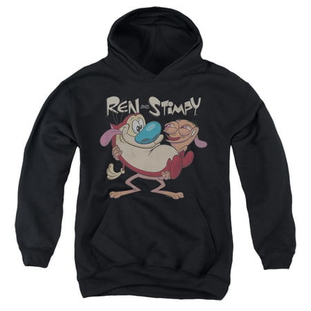 Ren and Stimpy Two of a Kind Unisex Youth Pull-Over Hoodie