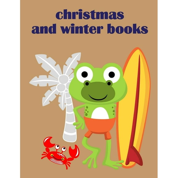 Animals for Grown-Ups: Christmas And Winter Books : coloring pages with funny images to Relief Stress for kids and adults (Series #6) (Paperback)