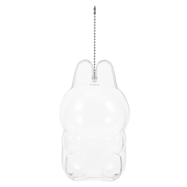 SHISUYAN Vitrine Transparente pour Poupées, Housse de Protection pour Collections et Miniatures, Boîte de Rangement Transparente pour Figurines d'Action, Petite Vitrine Transparente Portable