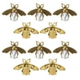 thumbnail image 1 of Broches Alfileres Abeja Alfileres Broches De Diamantes De Imitación Alfileres 10 Piezas Broches Alfileres Formas De Abeja De Miel Alfileres De Perlas Decorativas Multipropósito, 1 of 8