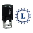 thumbnail image 1 of Printtoo Alphabet L Monogram Octagon Celtic Swirl Frame Self Inking Rubber Stamp Office Stationary, 1 of 7