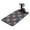 White-698, variant on Navy and Anchor Nautical Kitchen Mat – Absorbent Dish Drying Pad with Boat, Wave, Sail, and Beacon Design for Coffee Station or Coastal Counter Decor