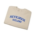 thumbnail image 3 of Reykjavik Iceland Sweatshirt Gifts Crew Neck Shirt Long Sleeve Unisex, 3 of 7