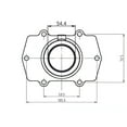 thumbnail image 4 of Kimpex Carburetor Adapter Mounting Flange, 4 of 11