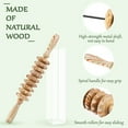 thumbnail image 2 of Triani Wood Therapy Massage Tools - Muscle Roller Stick for Relax Muscles, Lymphatic Drainage Massager, Relieve Soreness and Eliminate Lipoedema, 2 of 8