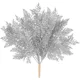 thumbnail image 3 of Ramas de pino artificiales con purpurina, plantas falsas, adornos para árbol de Navidad, hojas con lentejuelas doradas y brillantes, suministros para decoración del hogar para fiestas navideñas, 3 of 5