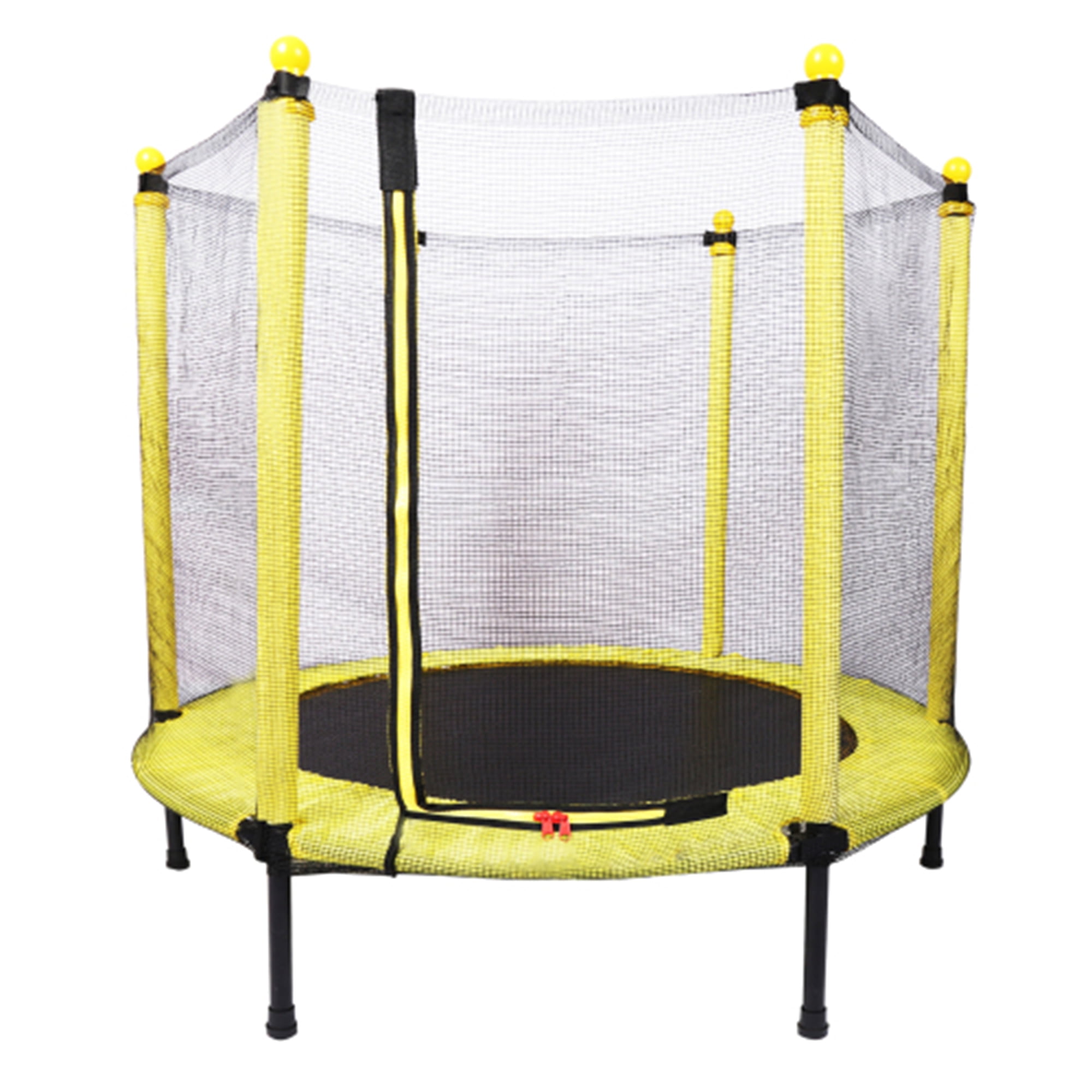 indoor toddler trampoline with enclosure