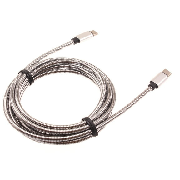 Type-C to USB-C 6ft Metal PD Cable for Samsung Galaxy A14 5G Phone - Charger Cord Power Wire Sync Long Fast L5G Compatible With Galaxy A14 5G Model