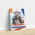 thumbnail image 3 of I'm a Basset Hound Dad and a Veteran, Nothing Scares me Happy Father's Day Vertical Matte Canvas Poster Bassets Dog Breed Lovers Gifts Idea Wall Art Home Decor - 00006, 3 of 5