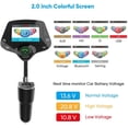 thumbnail image 4 of Bluetooth 5.0 Kit de Voiture Mains Libres Émetteur FM Récepteur Audio aux Lecteur MP3 QC3.0 Charge Rapide Modulateur FM, 4 of 4