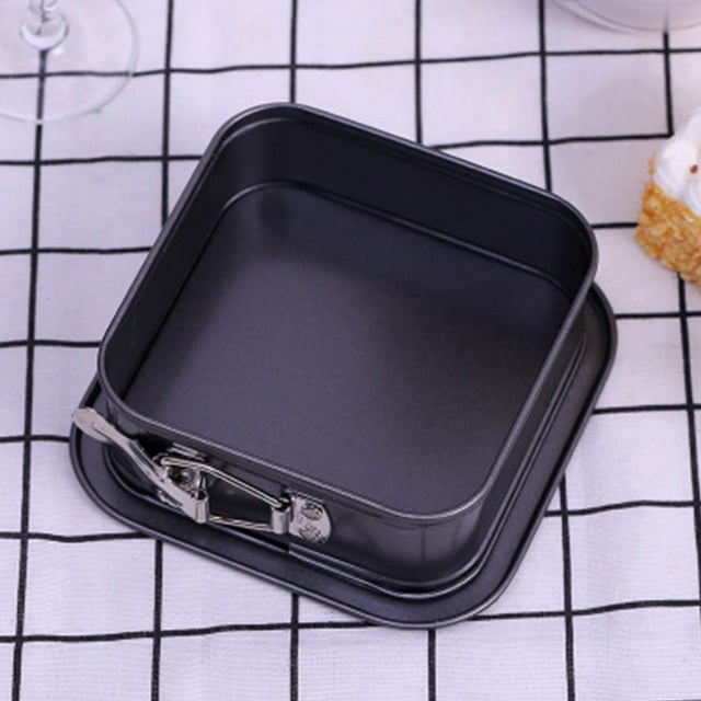 Sartén antiadherente de 10 pulgadas, serie de sartenes/forma de resorte/molde para hornear tarta de queso. Molde para pasteles a prueba de fugas con asas de silicona Adepaton 2033942