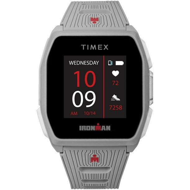 Timex - TIMEX IRONMAN R300 GPS Smartwatch with Heart Rate 41mm – Light